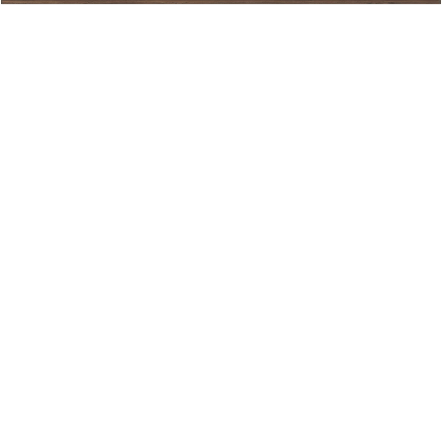 Floating Shelf Set of 2, for Photos, Decorations, in Living Room, Kitchen, Hallway, Entryway, Bathroom, Rustic Brown ULWS026X02